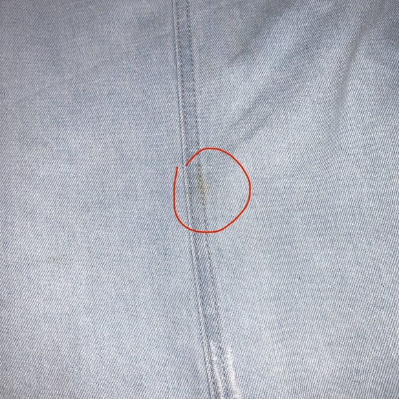 Soho NY&Co Jeans Light Wash Distressed Button Up Denim Jacket Medium Long Sleeve - Picture 15 of 16